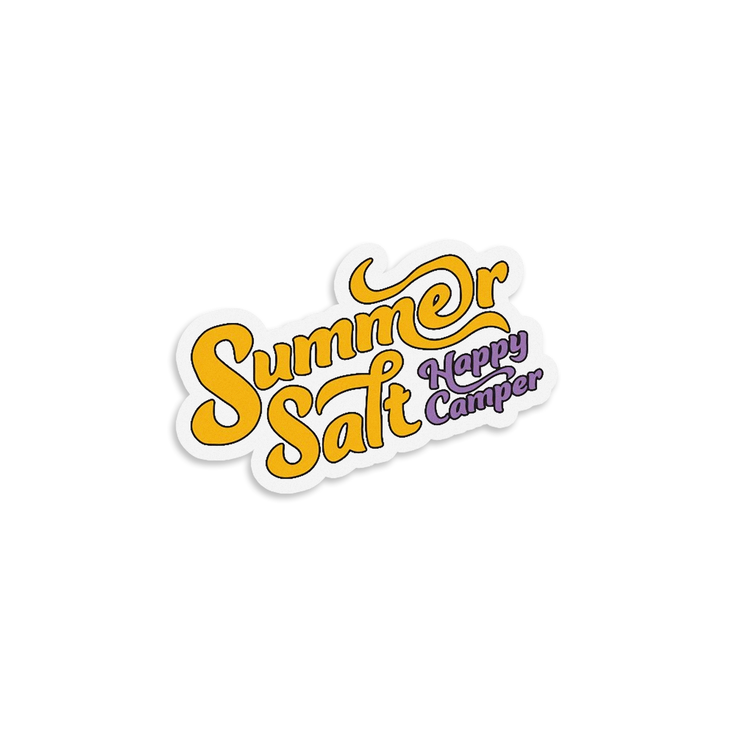 Happy Camper Sticker