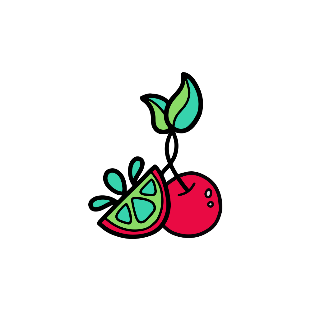 Cherry lime pin