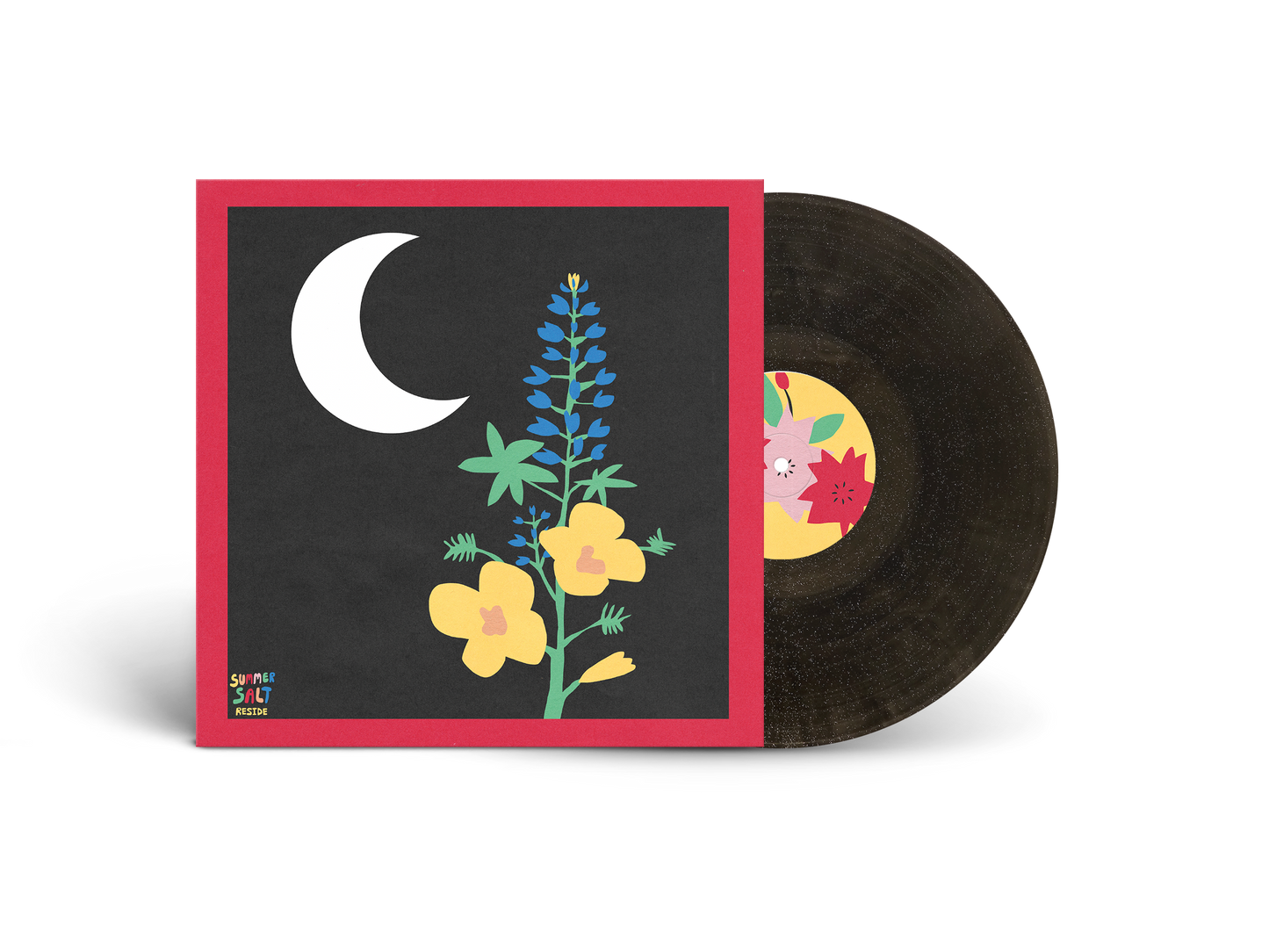 Summer Salt - Reside Vinyl (Black Glitter)