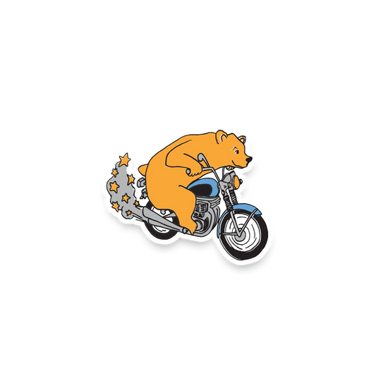 Bear sticker