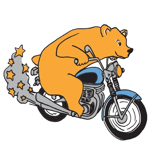 Bear sticker